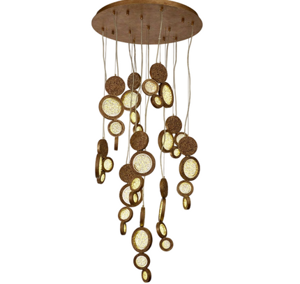 Chandelier JIRRA — designer chandelier, custom lighting by RODESIGNE