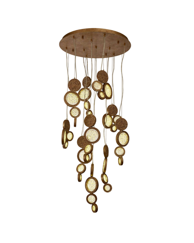 Chandelier JIRRA — designer chandelier, custom lighting by RODESIGNE