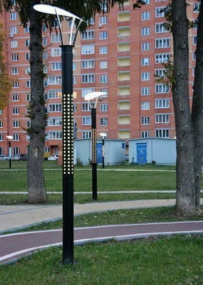 Park light STRIT-25 Ø159mm (MN-26/K37-E27) by RODESIGNE