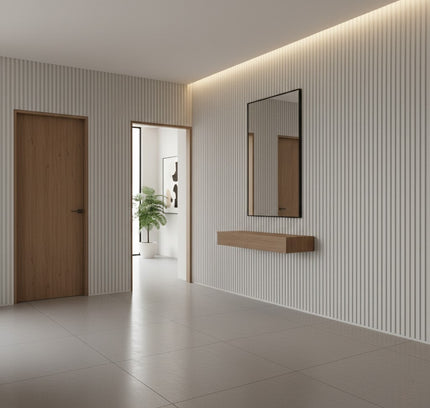 Wall Panel RIPPLE BOARD — decorative acoustic wall panel, sound absorption by RODESIGNE