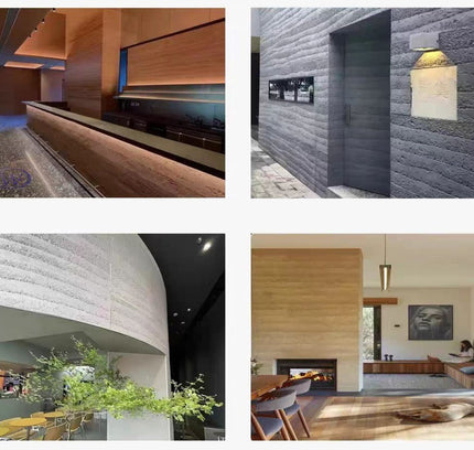 Wall Panel RAMMED EARTH BOARD FL — decorative acoustic wall panel, sound absorption by RODESIGNE