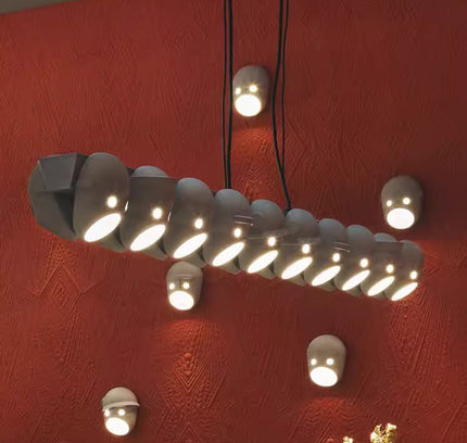 Chandelier GLIN — designer chandelier, custom lighting by RODESIGNE