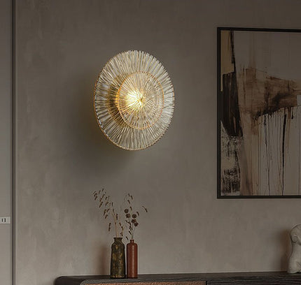 Wall Sconce ANGELA — brass wall sconce lamp, designer lighting by RODESIGNE