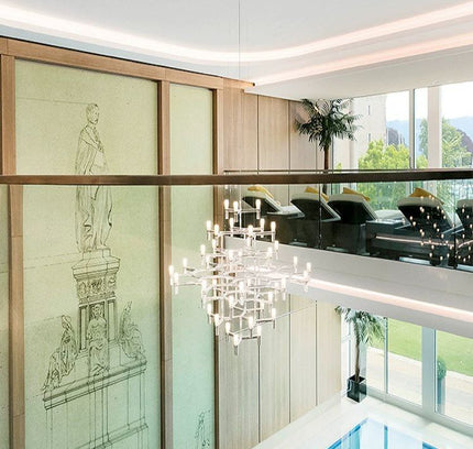 Chandelier CROWNY — designer chandelier, custom lighting by RODESIGNE