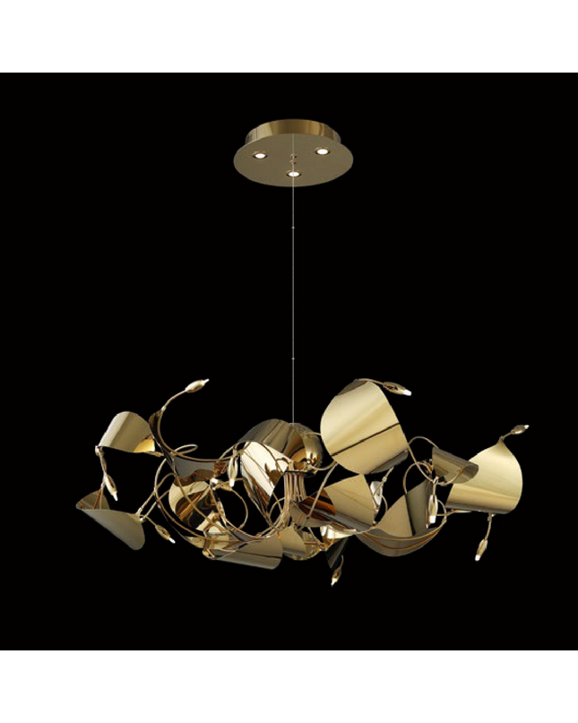 Chandelier AELLIS — designer chandelier, custom lighting by RODESIGNE