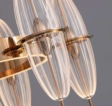 Chandelier HENDREX CIRCLE — designer chandelier, custom lighting by RODESIGNE