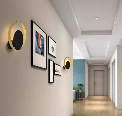 Wall lamp (Sconce) CIRCLE by Rodesigne — brass wall sconce lamp, designer lighting by RODESIGNE