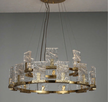 Chandelier TOGEL — designer chandelier, custom lighting by RODESIGNE