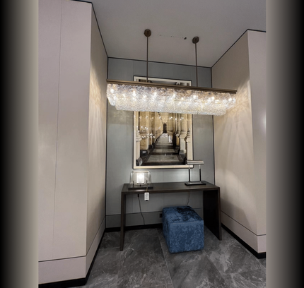 Chandelier QUINOR — designer chandelier, custom lighting by RODESIGNE
