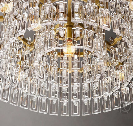 Chandelier MUMIA by Rodesigne — brass designer chandelier, custom lighting by RODESIGNE