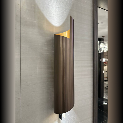 Wall Sconce BERTEW — brass wall sconce lamp, designer lighting by RODESIGNE