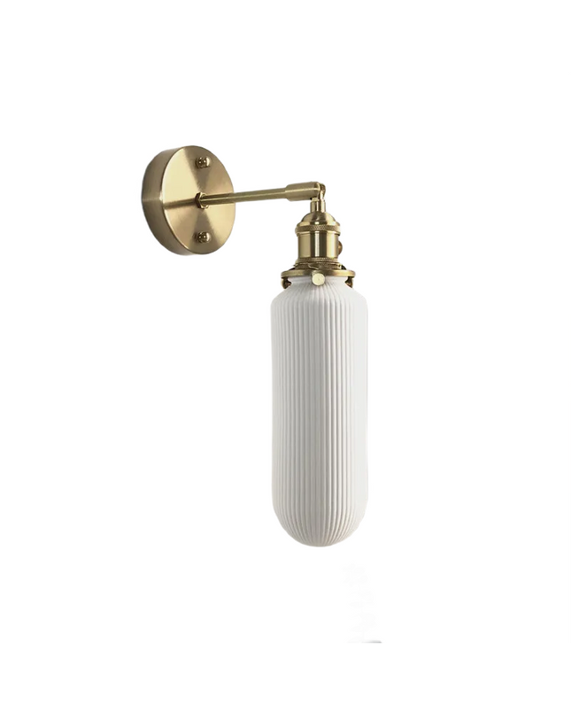 Wall Sconce REAS — brass wall sconce lamp, designer lighting by RODESIGNE