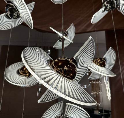 Pendant lamp NITCH by Rodesigne — brass modern pendant light, custom designer lighting by RODESIGNE