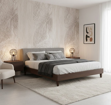 Wall Panel STREAM LIME STONE — decorative acoustic wall panel, sound absorption by RODESIGNE