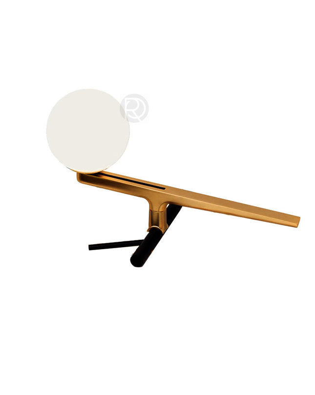 Wall Sconce YANZI — brass wall sconce lamp, designer lighting by RODESIGNE