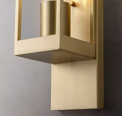 Wall lamp (Sconce) ZARNEA by Rodesigne — brass wall sconce lamp, designer lighting by RODESIGNE