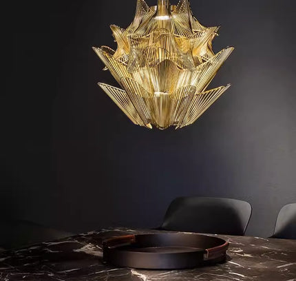 Chandelier GERSHA — designer chandelier, custom lighting by RODESIGNE
