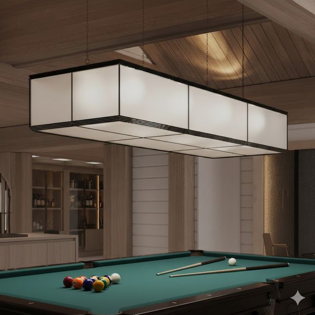 Billiard Light TERIZLA — modern pendant light, custom designer lighting by RODESIGNE