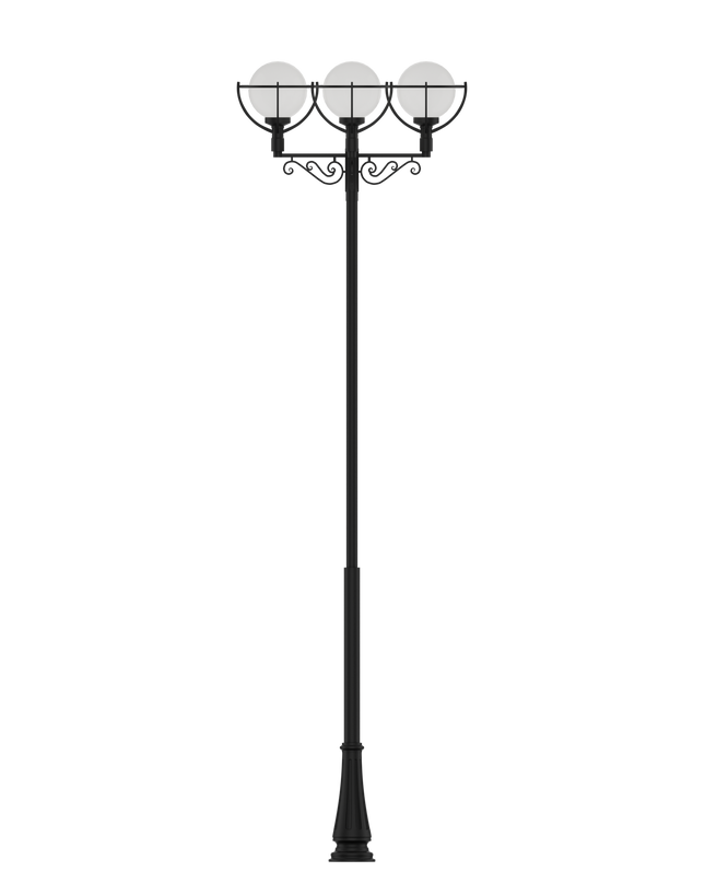 Street lantern GLOBO H-5000mm 168W by RODESIGNE