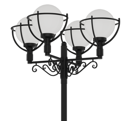 Street lantern GLOBO H-5000mm 168W by RODESIGNE