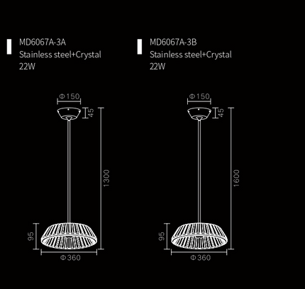 Chandelier LAMPASA — designer chandelier, custom lighting by RODESIGNE