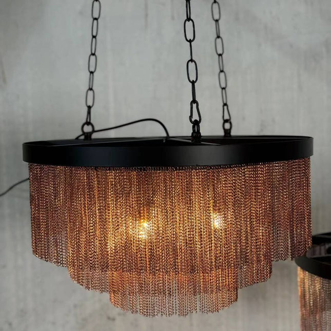 Chandelier CHAINER — designer chandelier, custom lighting by RODESIGNE