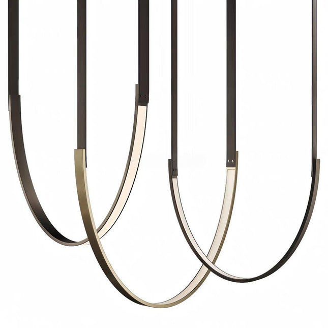 Chandelier U-SPECTRUM — designer chandelier, custom lighting by RODESIGNE