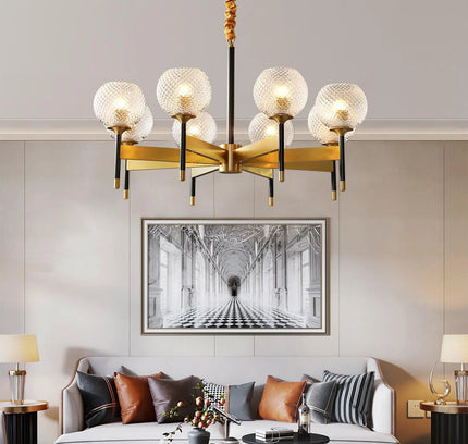 Chandelier VAKKERA — designer chandelier, custom lighting by RODESIGNE