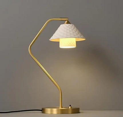 Table lamp DAMIAN by Rodesigne — brass designer table lamp by RODESIGNE