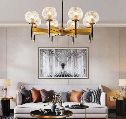 Chandelier VAKKERA — designer chandelier, custom lighting by RODESIGNE