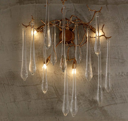 Wall Sconce AQUIP — brass wall sconce lamp, designer lighting by RODESIGNE