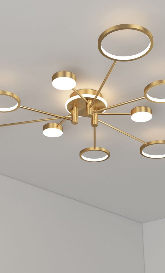 Сeiling lamp TONA by Rodesigne