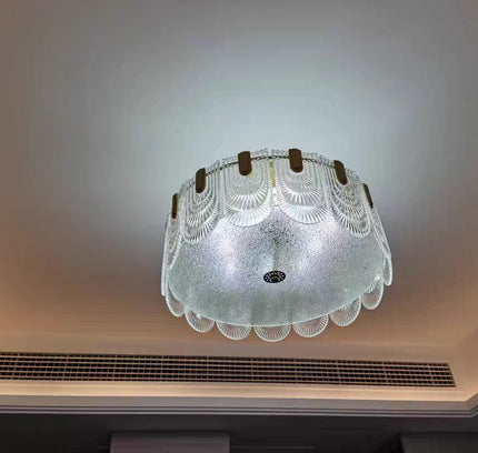 Chandelier ERNESTA — glass designer chandelier, custom lighting by RODESIGNE