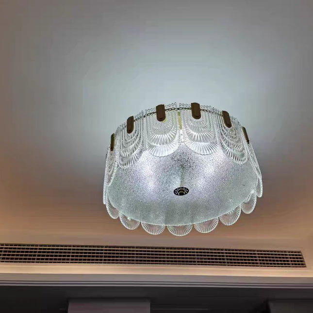 Chandelier ERNESTA — glass designer chandelier, custom lighting by RODESIGNE