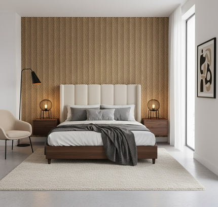 Wall Panel WOVEN — decorative acoustic wall panel, sound absorption by RODESIGNE