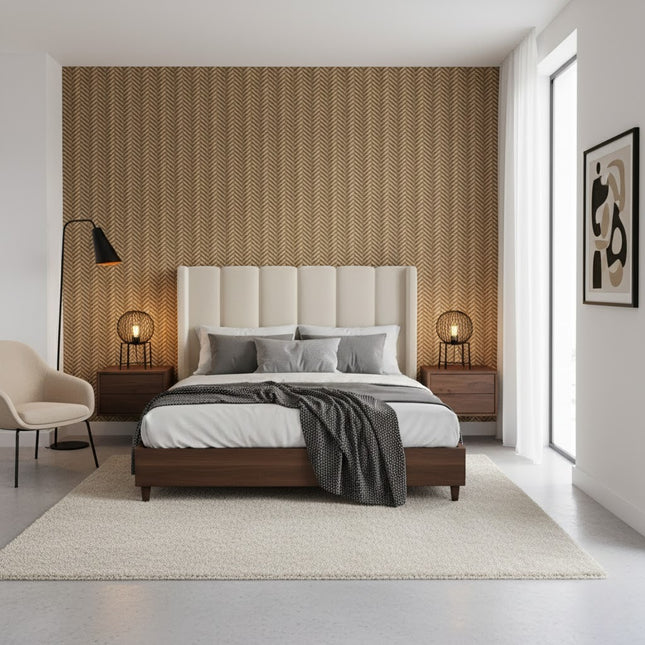 Wall Panel WOVEN — decorative acoustic wall panel, sound absorption by RODESIGNE