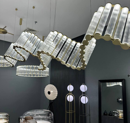 Chandelier ANRASS — designer chandelier, custom lighting by RODESIGNE
