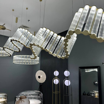 Chandelier ANRASS — designer chandelier, custom lighting by RODESIGNE