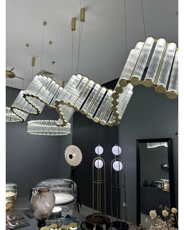 Chandelier ANRASS — designer chandelier, custom lighting by RODESIGNE