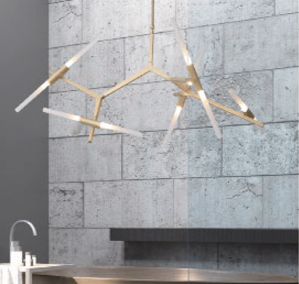 Chandelier NAOMY — designer chandelier, custom lighting by RODESIGNE