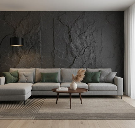 Panel GOLDEN FLOWER STONE — decorative acoustic wall panel, sound absorption by RODESIGNE