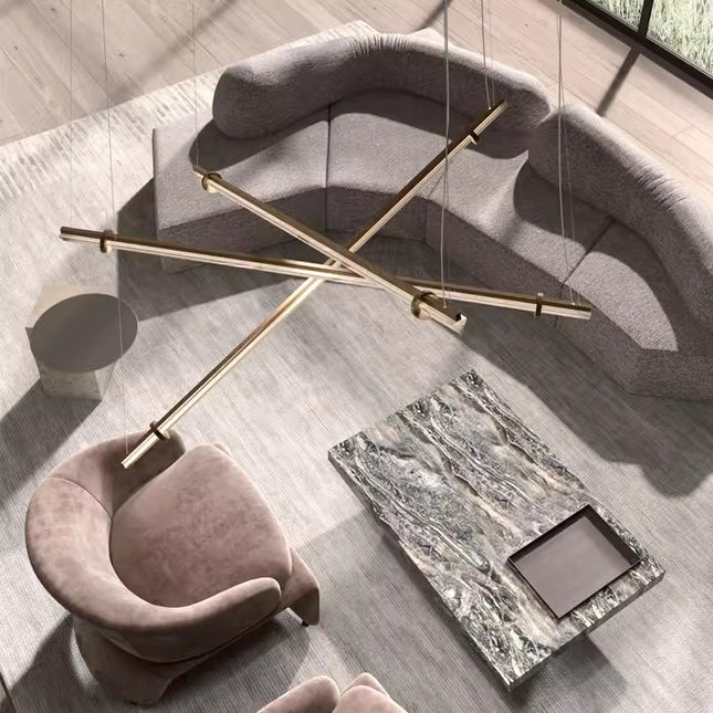 Chandelier YESDER — designer chandelier, custom lighting by RODESIGNE