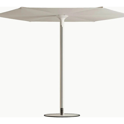 HELIOS retractable LED parasol on white