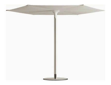 HELIOS retractable LED parasol on white