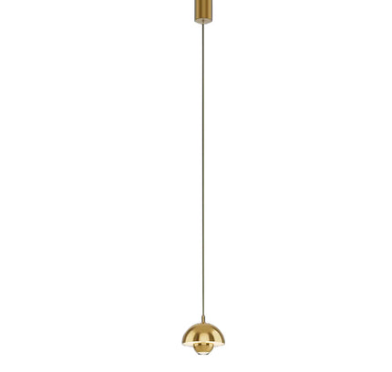 Pendant lamp FOWERPOT by Rodesigne — brass modern pendant light, custom designer lighting by RODESIGNE