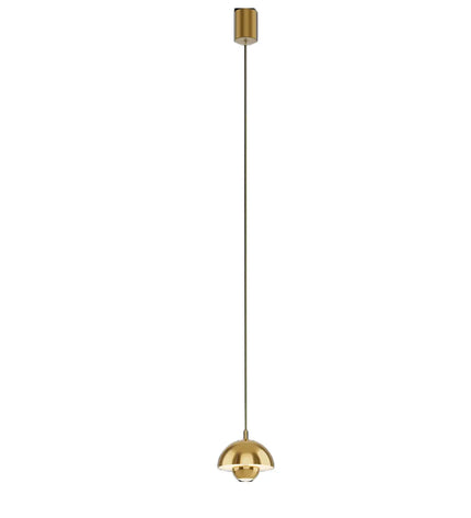 Pendant lamp FOWERPOT by Rodesigne — brass modern pendant light, custom designer lighting by RODESIGNE