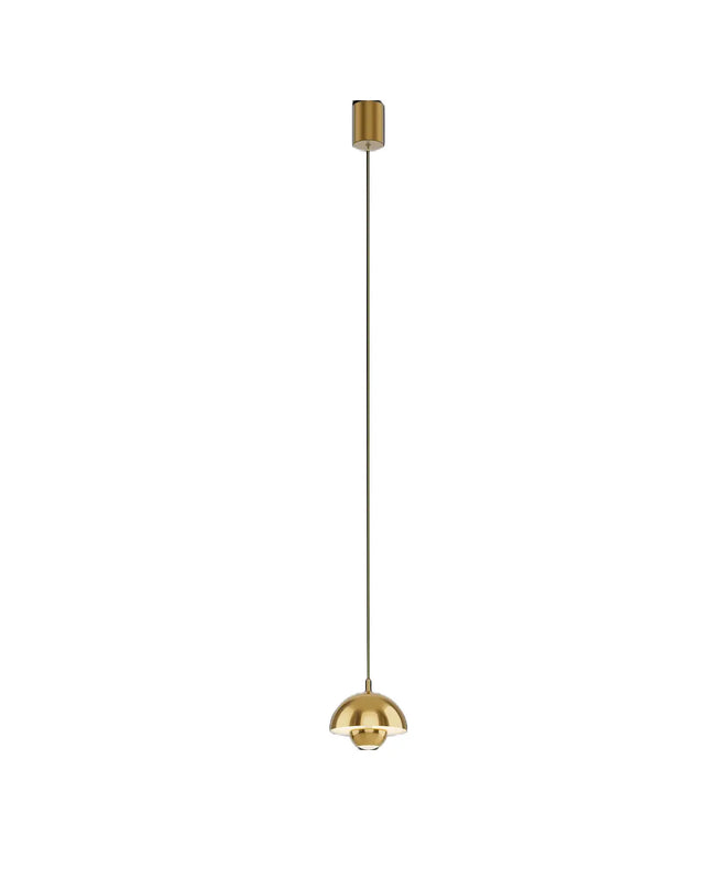 Pendant lamp FOWERPOT by Rodesigne — brass modern pendant light, custom designer lighting by RODESIGNE