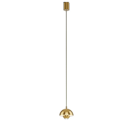 Pendant lamp FOWERPOT by Rodesigne — brass modern pendant light, custom designer lighting by RODESIGNE