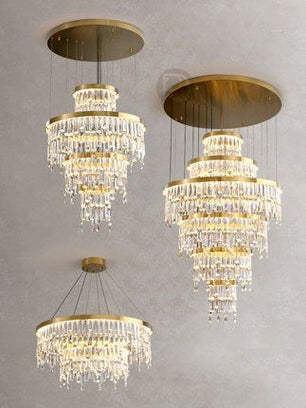 Chandelier MULTILEVEL MAJESTY by Rodesigne
