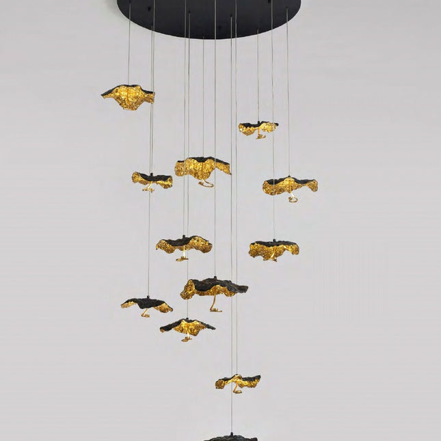 Chandelier HORTISH — designer chandelier, custom lighting by RODESIGNE